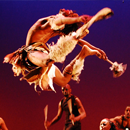 Photo of dancer jumping