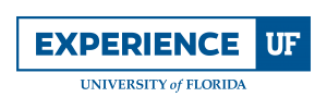 UFHR Experience UF Logo Blue